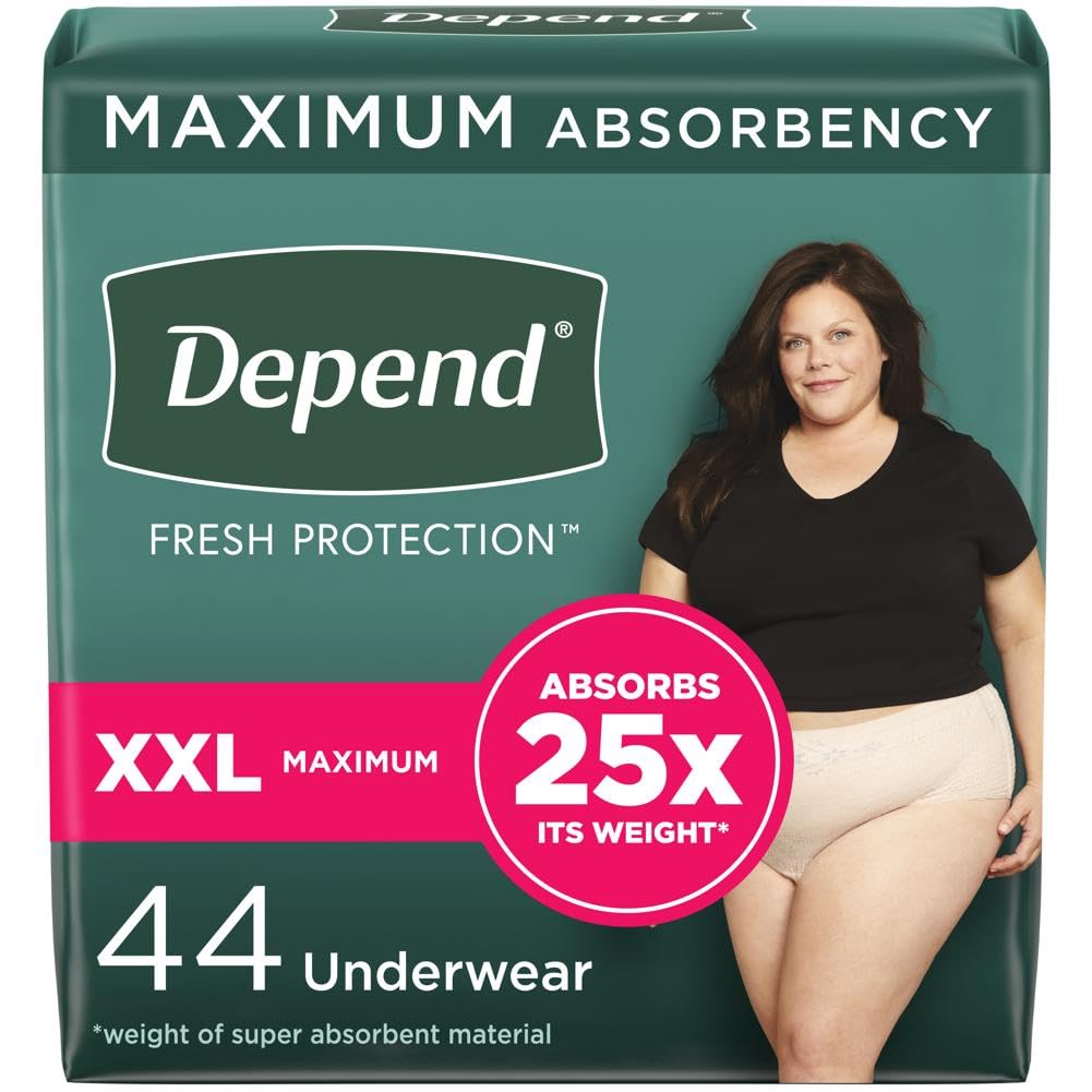 Depend Fresh Protection Adult Incontinence Underwear for Women DependBuy Supplements Australia