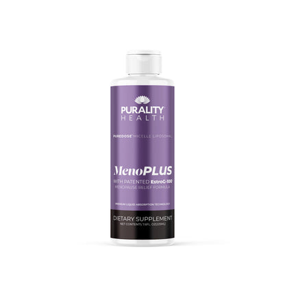 PURALITY HEALTH MenoPLUS Liposomal Menopause Supplement for Women | EstroG-100®, Vitamins D3, B6, B12 & K2 | Iodine | Hormonal Balance & Mood Support PURALITY HEALTHBuy Supplements Australia