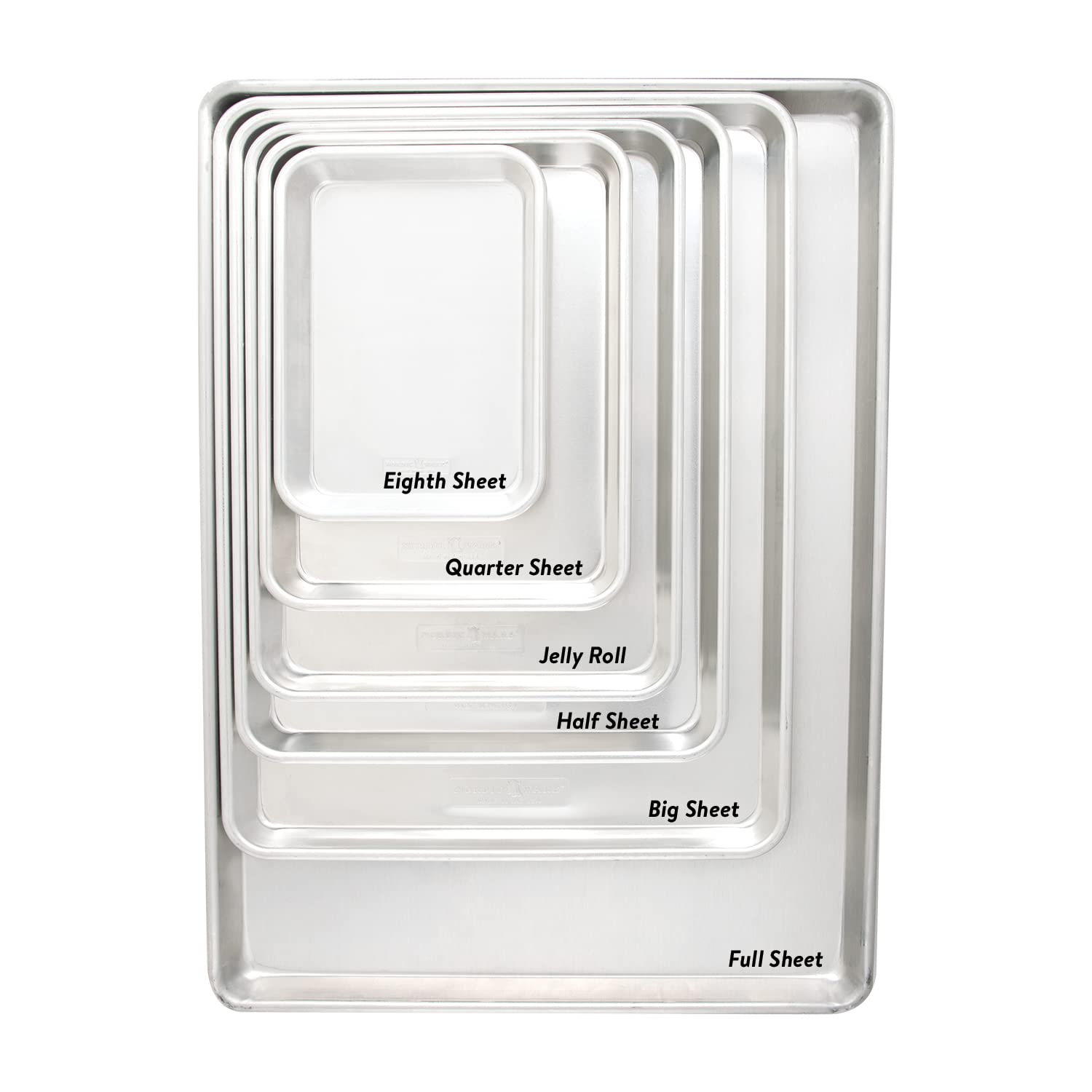 Nordic Ware Naturals Extra Large, 21 x 15 inch Baking Set - USA Made Aluminum Commercial Quality Pan for Baking or Roasting, Encapsulated Galvanized Steel Rim Prevents Warping, 2pk Big Sheet Nordic WareBuy Supplements Australia