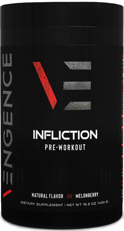 Vengence Infliction Pre-Workout Powder for Men & Women - Energy, Focus & Massive