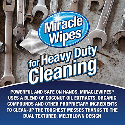 MiracleWipes for Heavy Duty Cleaning (90 Count) - All Purpose Cleaner, Kitchens MiracleWipesBuy Supplements Australia