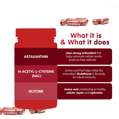 Alexsyn Antioxidant Support Formula – Concentrated Vegan & Gluten-Free Capsules – Helps Defend Against Oxidative Stress and Maintain Daily Vitality – 60 Capsules AlexsynBuy Supplements Australia