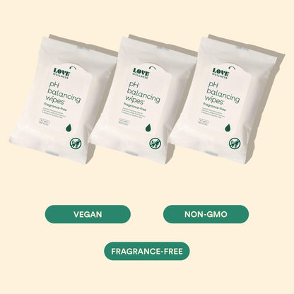 Love Wellness pH Balancing Wipes for Women | Feminine Hygiene for Cleansing with Aloe Vera Love WellnessBuy Supplements Australia