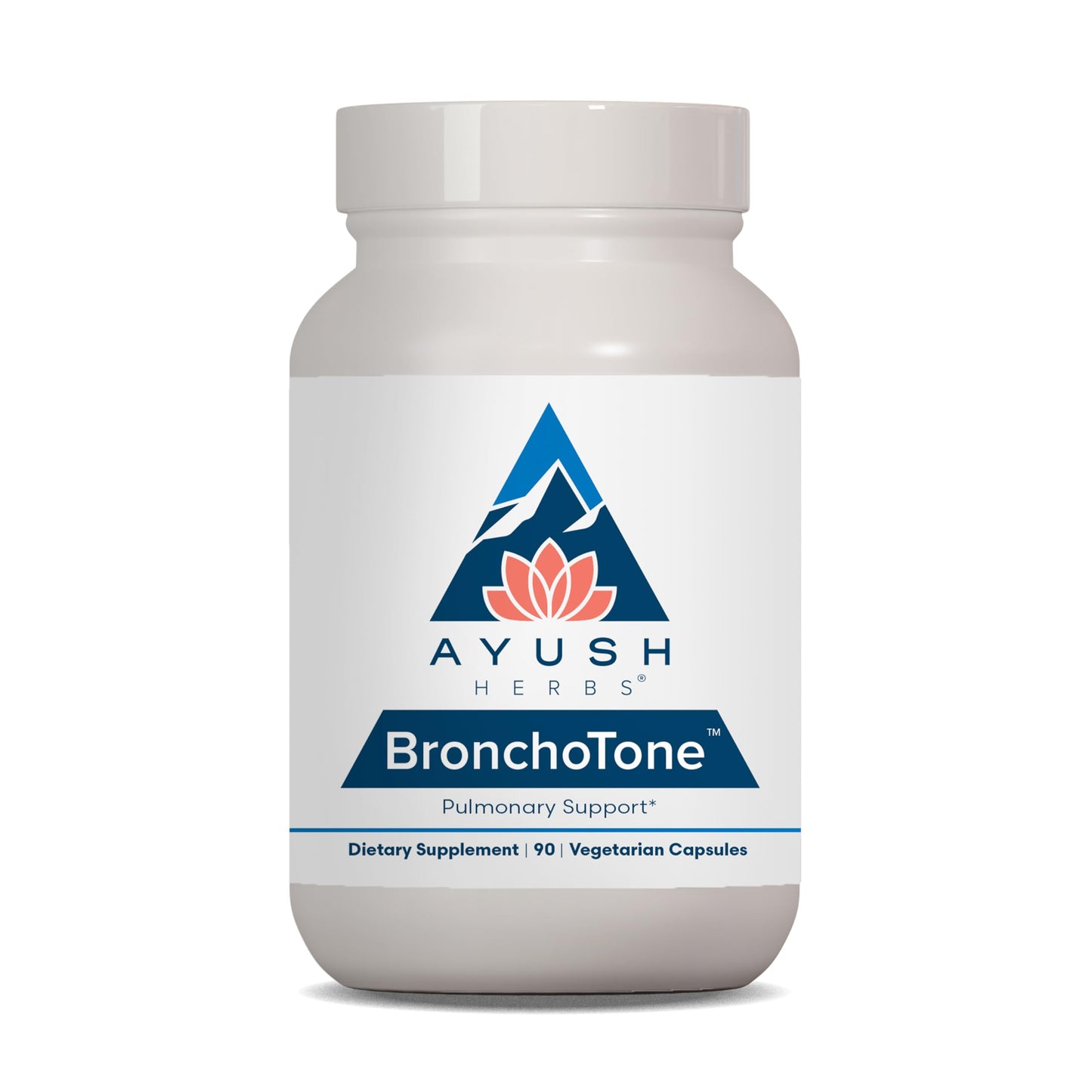 Ayush Herbs Bronchotone - Bronchial Support, Respiratory and Immune-Support Support Supplement for Women & Men, Adults, Pulmonary Care Supplement - 90 Vegetarian Capsules (1 Count) Ayush HerbsBuy Supplements Australia