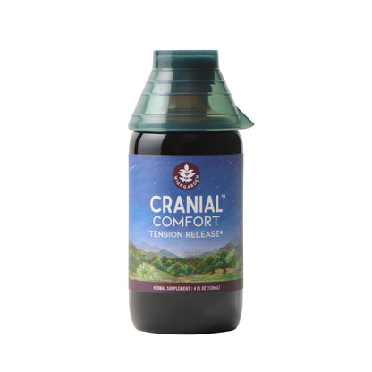 WishGarden Herbs Cranial Comfort - Plant-Based Herbal Supplement with White Willow Bark Extract, Lavender & Scullcap Supports Release of Head, Neck & Shoulders Tension, Stress & Muscle Tension, 4oz WishGardenBuy Supplements Australia