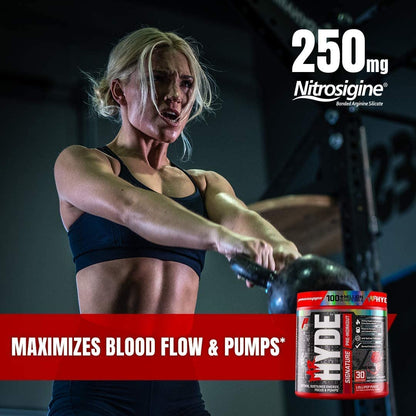 PROSUPPS Mr. Hyde Signature Blue Razz and Hyde Max Pump Blue Razz Bundle