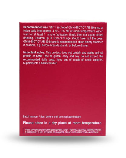 OMNi BiOTiC AB 10 - Clinically Tested Restorative Probiotic - Supports & Restores Gut Flora & Digestion OMNi BiOTiCBuy Supplements Australia