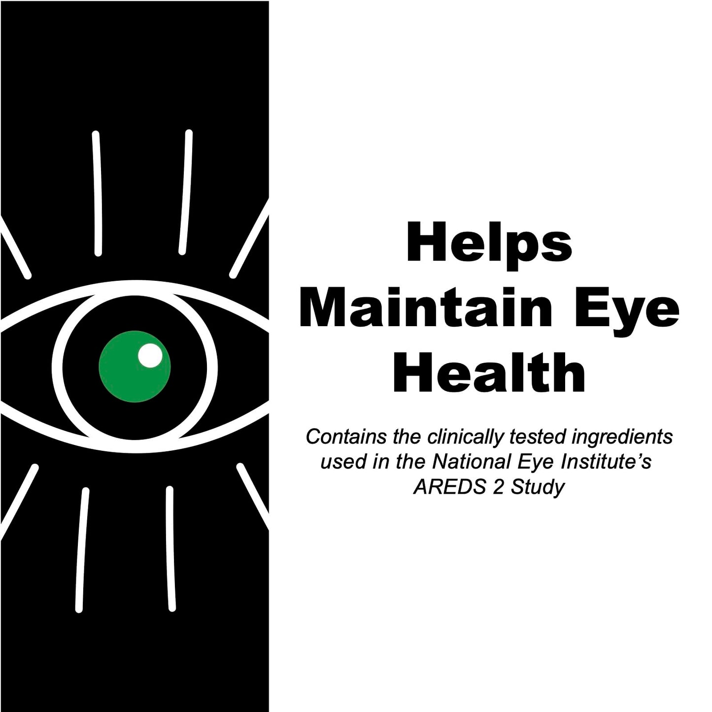 GENERIC4ME AREDS 2 SoftGels, 500 mg Vitamin C, 400 IU Vitamin E, 10 mg Lutein, 2 mg Zeaxanthin, 80 mg Zinc, 2 mg Copper - Supports Eye Health - 120 Mini SoftGels (Two Month Supply) Generic4MEBuy Supplements Australia