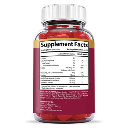 Justified Laboratories (10 Pack) Great Results Keto ACV Gummies 1000MG Justified LaboratoriesBuy Supplements Australia