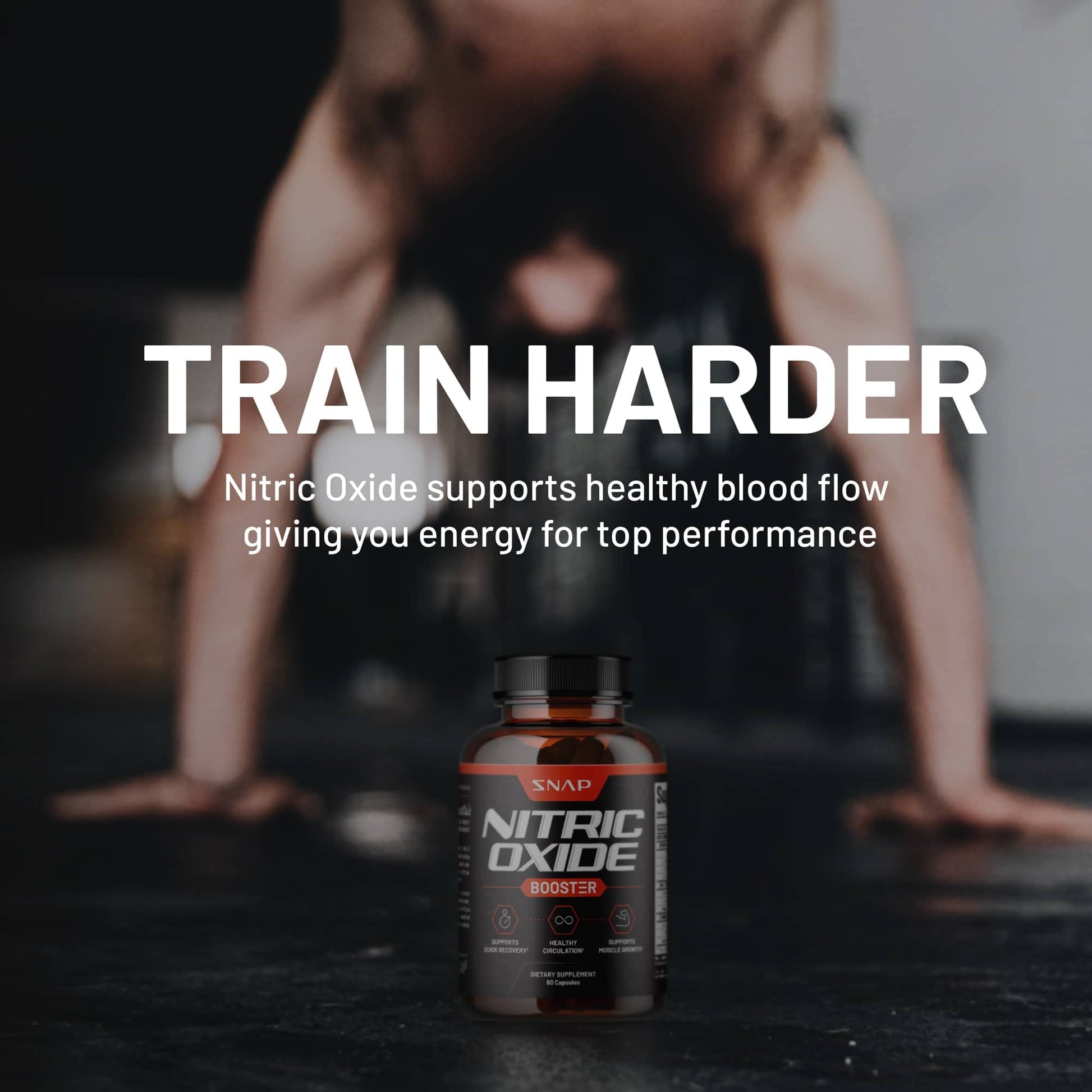 Snap Supplements Nitric Oxide Gummies and Capsules