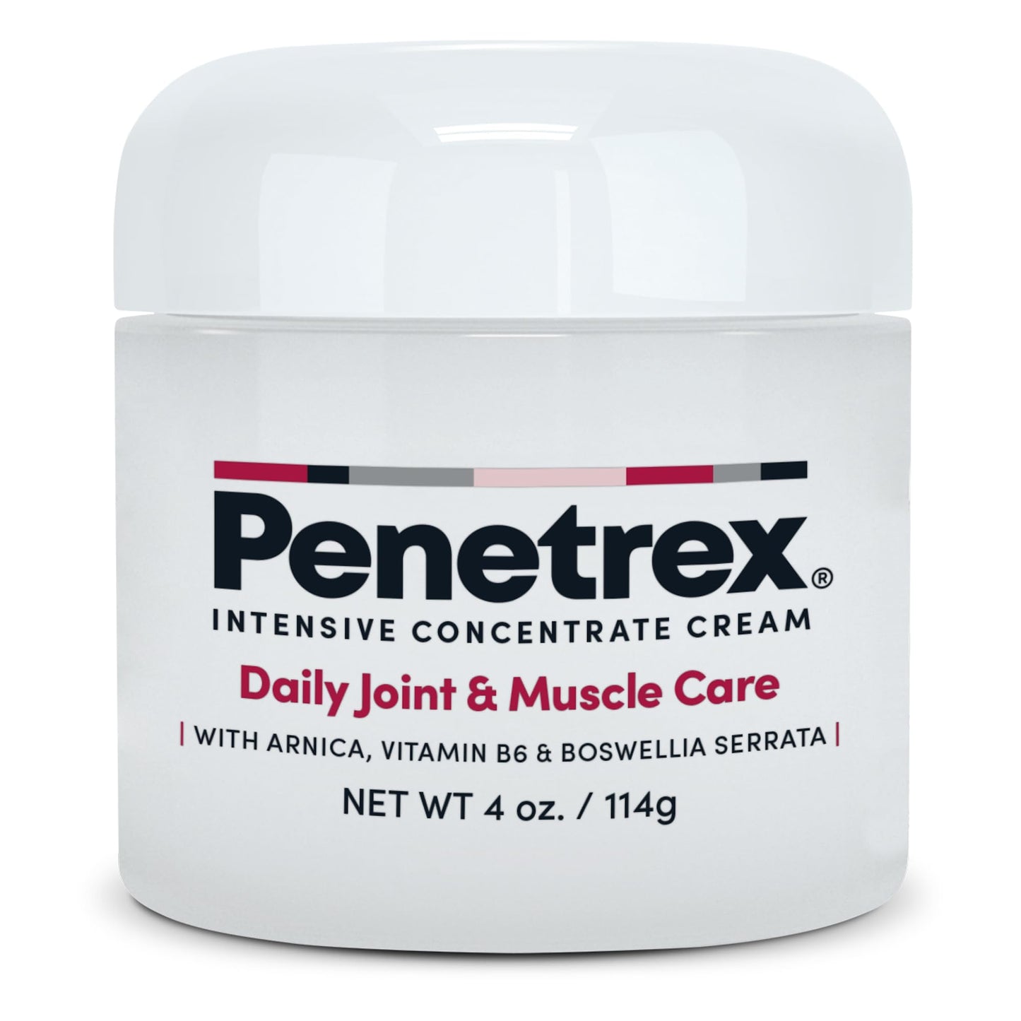Penetrex Joint & Muscle Therapy - Soothing Comfort for Back, Neck, Hands, Feet - Premium Whole Body Rub with Arnica, Vitamin B6 MSM & Boswellia - Non-Greasy 4oz Cream PenetrexBuy Supplements Australia