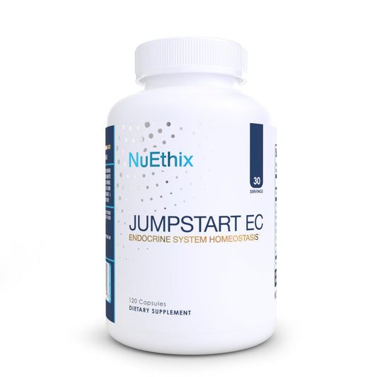 NuEthix Formulations Jumpstart EC, Endocrine System Homeostasis Dietary Supplement, 120 Capsules NuEthix FormulationsBuy Supplements Australia