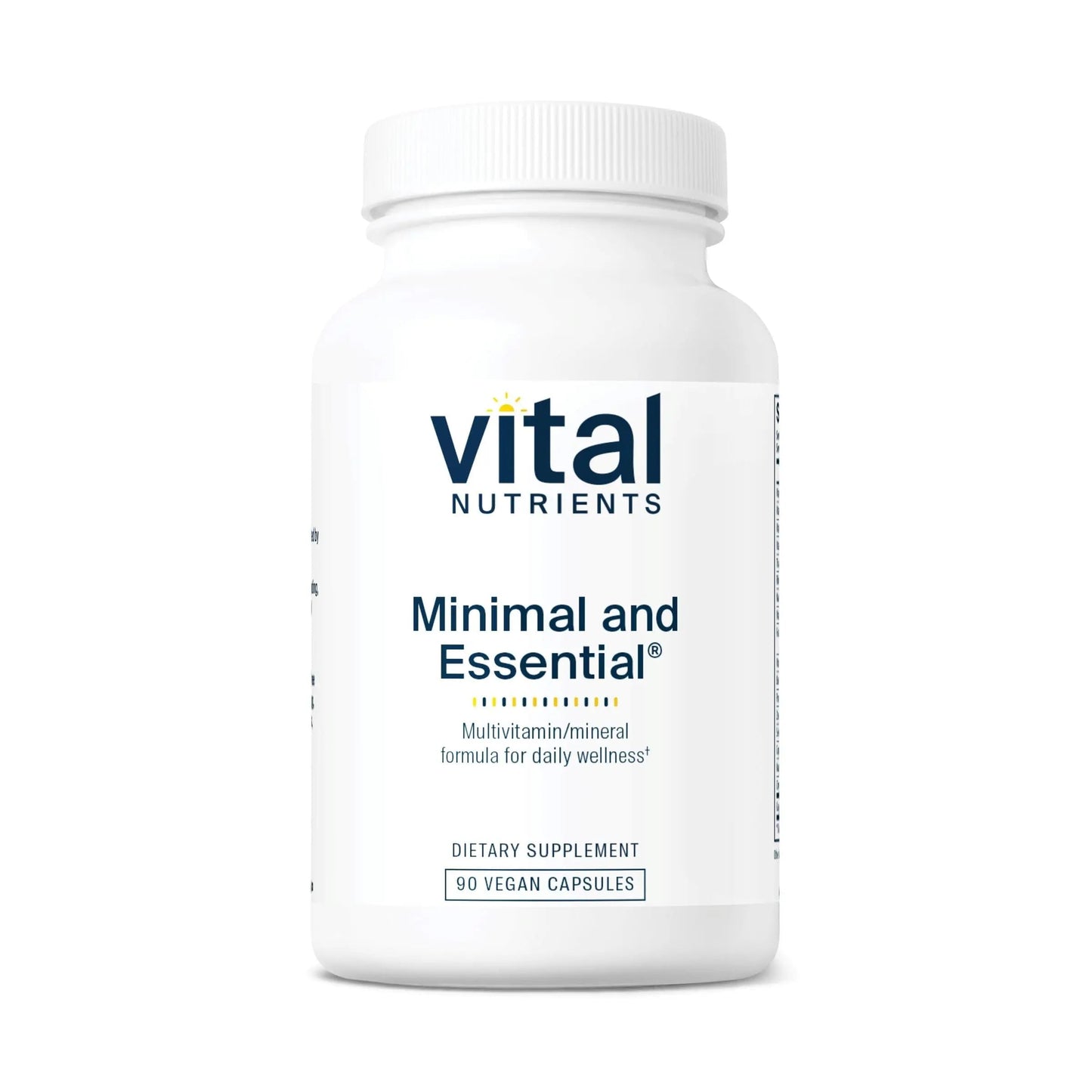 Vital Nutrients Minimal and Essential Multivitamin | Vegetarian One per Day Multi Vitamin, Mineral, & Antioxidant Supplement* | Vital Nutrients