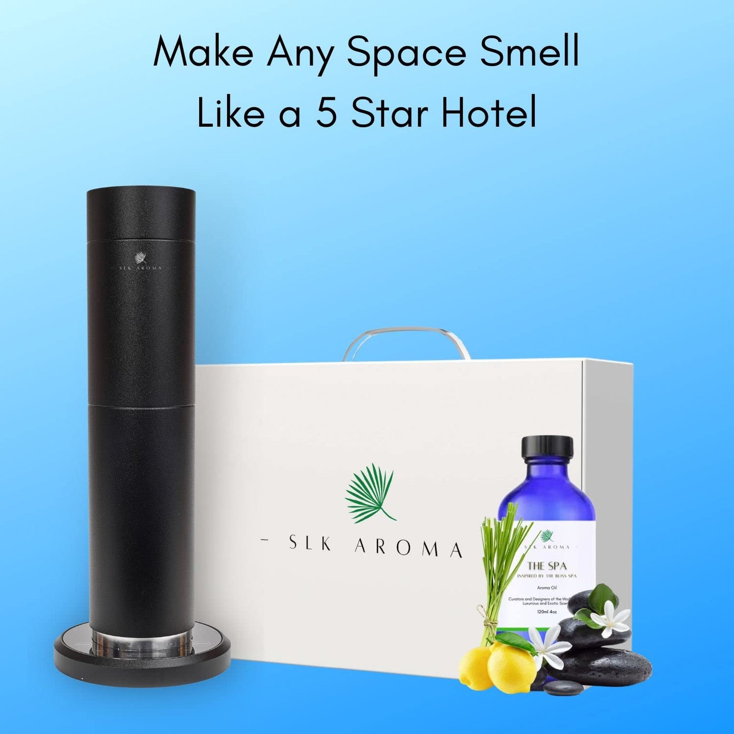 SLK Aroma, The SPA, Ultra Luxury Spa Scented Aroma Oil for Home Fragrance Diffusers - Waterless SLK AromaBuy Supplements Australia