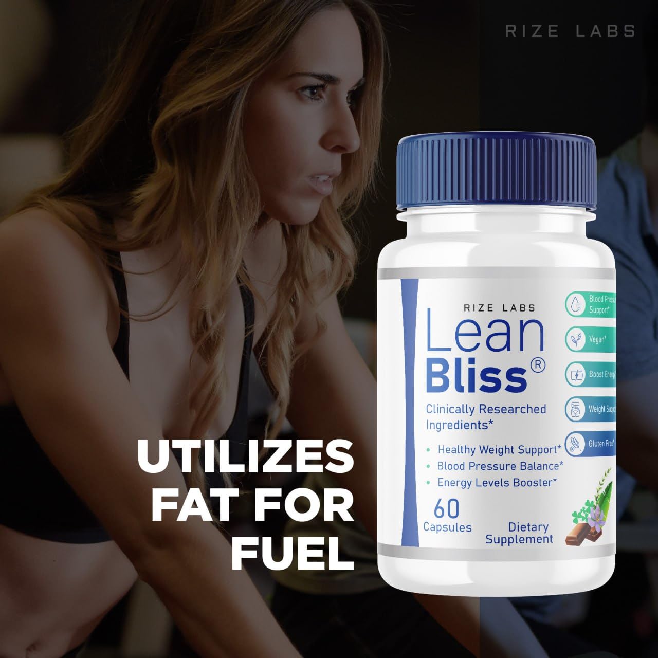 (3 Pack) Lean Bliss Weight Loss Pills, Lean Bliss Fat Burning Formula, LeanBliss Advanced rize labsBuy Supplements Australia