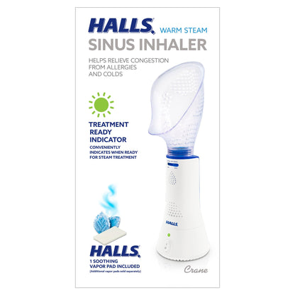 Crane x HALLS Corded Personal Steam Inhaler for Sinus, Congestion, Cough, & Cold Relief CraneBuy Supplements Australia