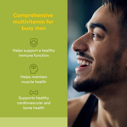 Natural Factors Whole Earth & Sea Men's Multivitamin s& Mineral, 1 Serving Contains Nutrition Equivalent to ½ lb of Veggies, 120 Tablets Natural Factors