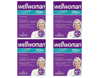 Wellwoman 4 X 70+ 30 Tablets Wellwoman