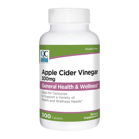Quality Choice Apple Cider Vinegar 300 mg - General Health and Wellness - Dietary Supp
