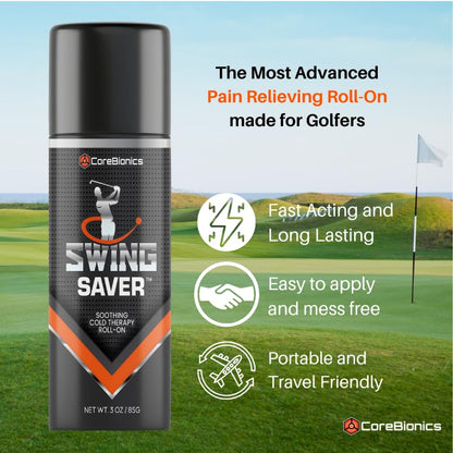 CoreBionics Swing Saver Roll-On: Powerful Pain Relief for Muscles & Joints, Golf Swing Enhancer COREBIONICSBuy Supplements Australia