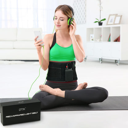 UTK Red Light Therapy Pad for Body Pain Relief, LED 660＆850nm Wearable Wrap Deep Therapy UTKBuy Supplements Australia