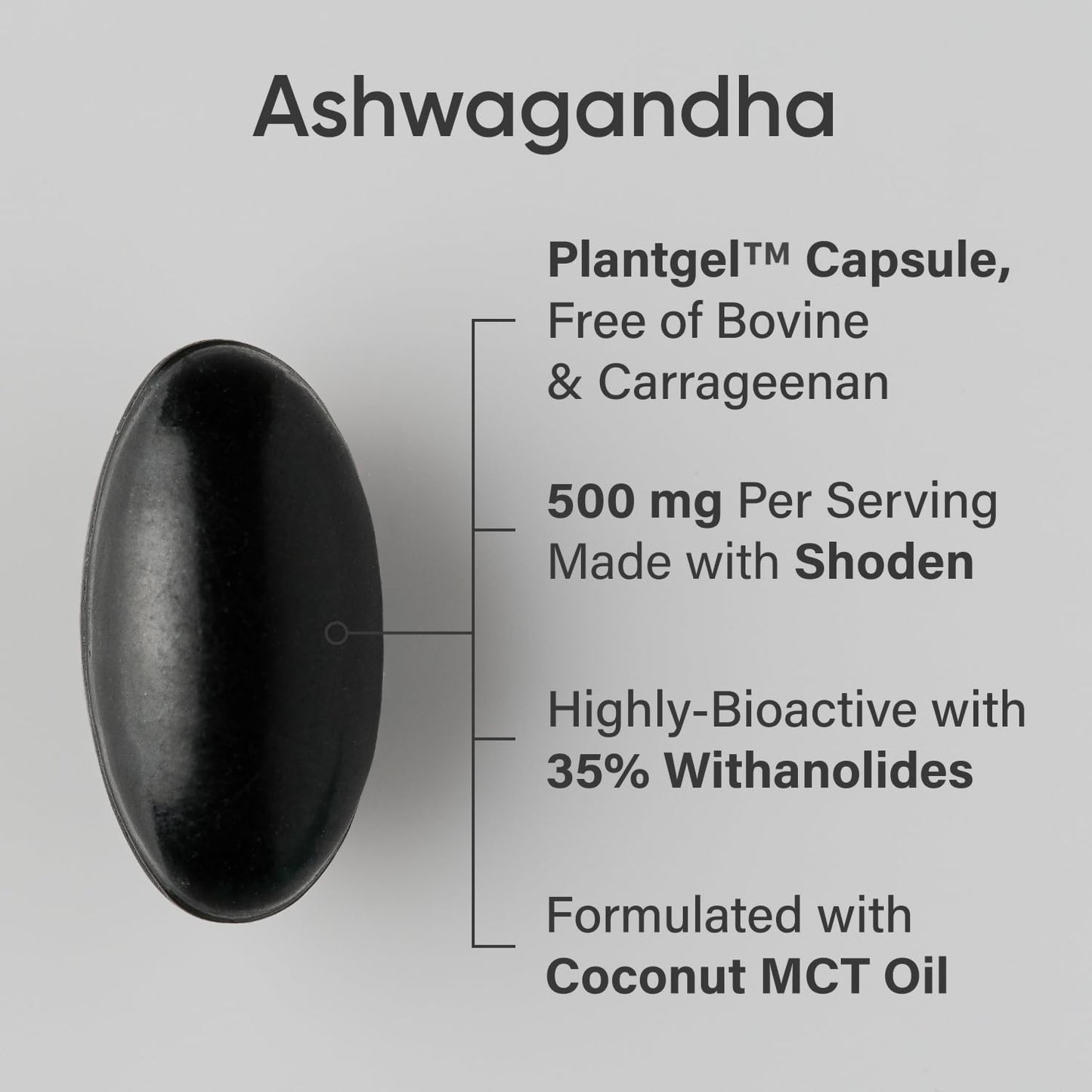 Sports Research® Ashwagandha Softgels with Coconut MCT Oil - Natural Adaptogen Sports ResearchBuy Supplements Australia