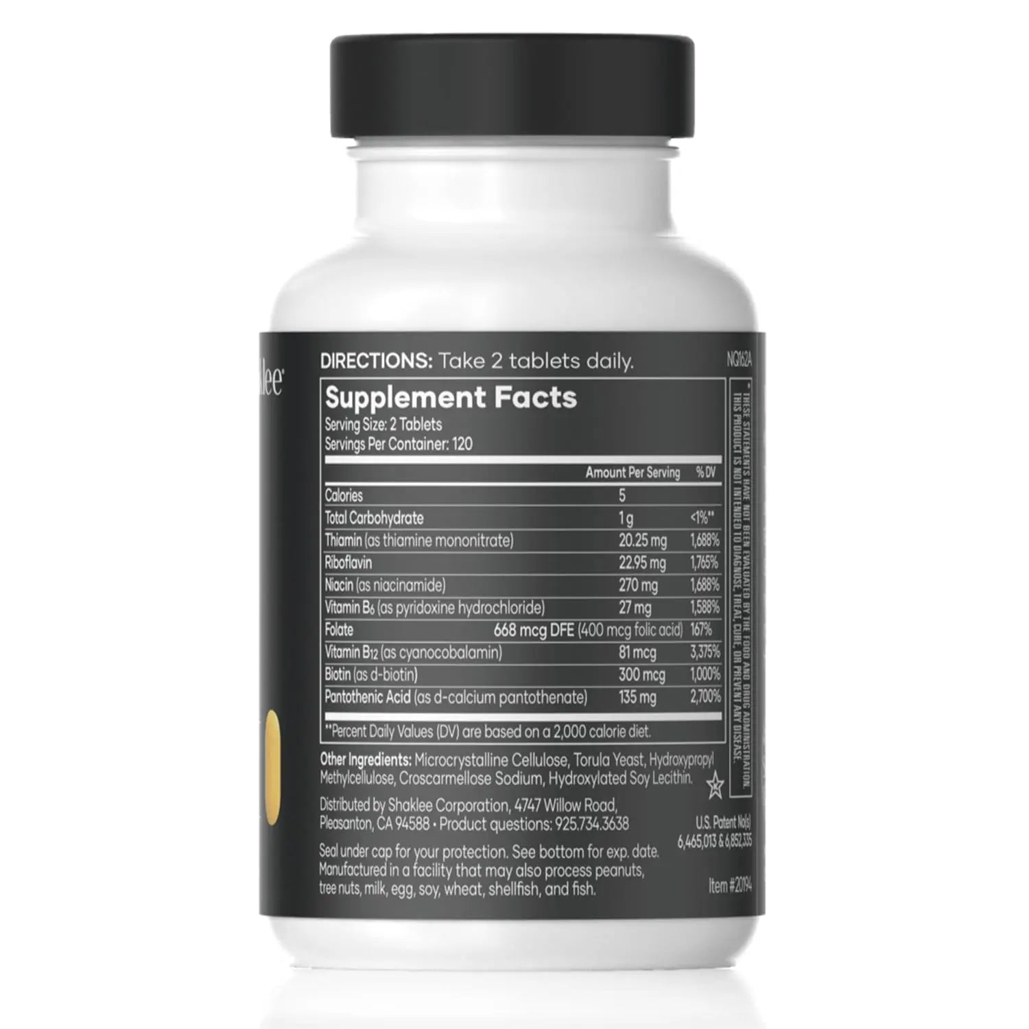 Shaklee - B-Complex- The Ultimate Energy Boost with Patented Bioactivated Absorption System™ - B Vitamins for Enhanced Well-Being ShakleeBuy Supplements Australia