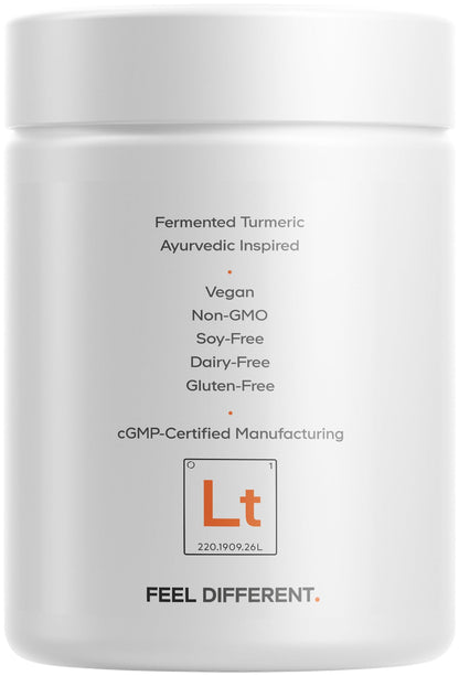 Codeage Organic Turmeric Supplement - 95% Curcumin Extract Pills - Liposomal Fermented Botanical Blend Black Pepper, Ashwagandha, Ginger, Stephania, Boswelia,