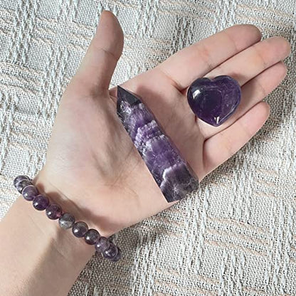 Goplemo Crystals and Healing Stones Gift Set, Amethyst Healing Crystals Set for Reiki Meditation GoplemoBuy Supplements Australia