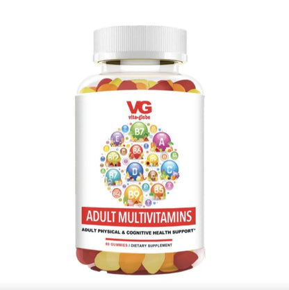 VITA GLOBE Adult Multivitamin Gummies – with Vitamins C, D, E, B6, B12, Folate & Biotin | Daily Multivitamin Supplement for Energy VITA GLOBEBuy Supplements Australia