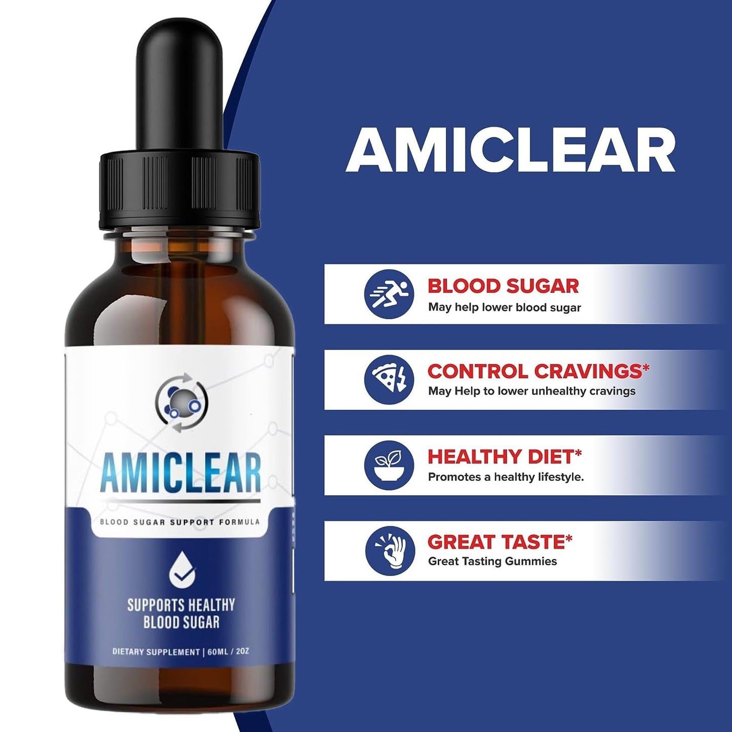 Amiclear Healthy Support Supplement,Amiclear Drops, Advanced Formula Ami Clear Drops YEGEBuy Supplements Australia