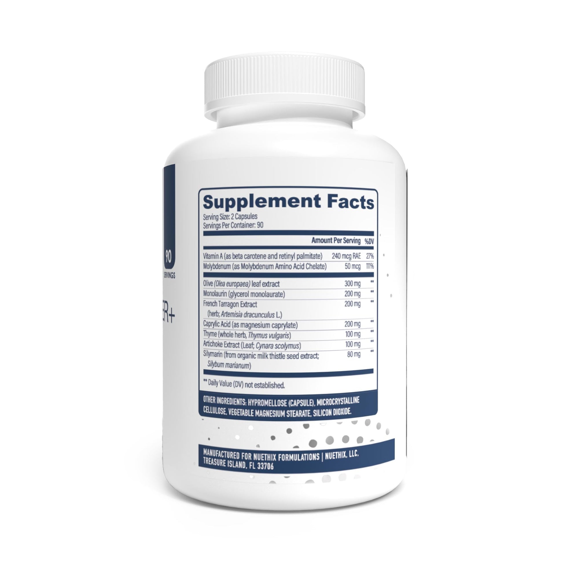 NuEthix Formulations Gut Defender+ Microbiome Balance Dietary Supplement, 180 Capsules, 90 Servings NuEthix FormulationsBuy Supplements Australia