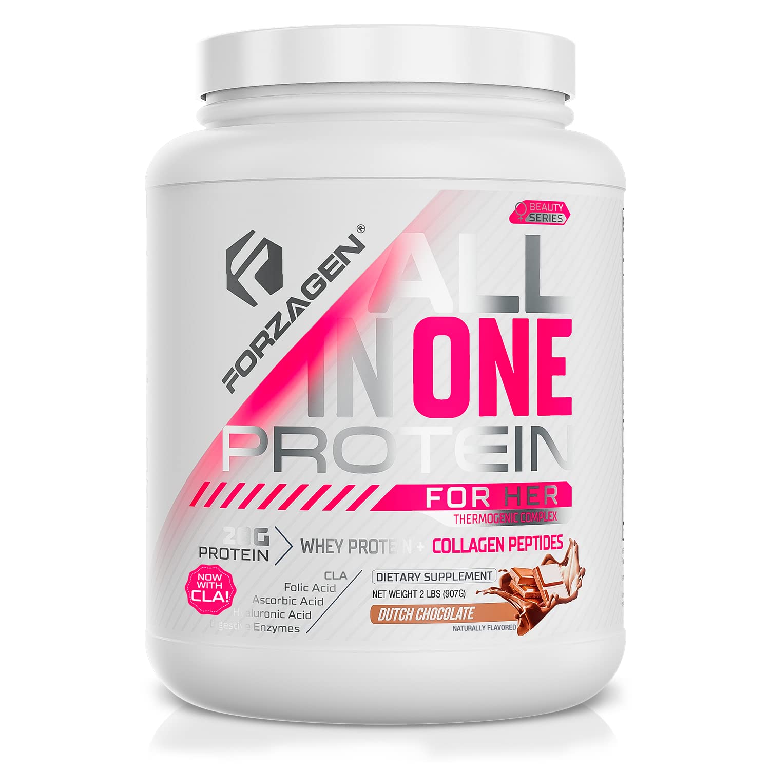 Forzagen Protein Powder for Women - Protein Shake With Collagen Powder for Women