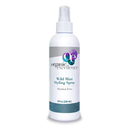 Organic Excellence Wild Mint Styling Spray, Alcohol-Free, pH Neutral, 8 Ounce Organic ExcellenceBuy Supplements Australia