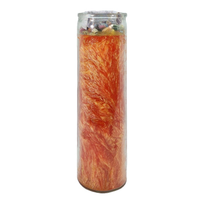 Ladder to Success-Palm Wax Spiritual Intention Spell Candle-[Orange] | Vela CASA ESOTERICA MAGICK SPACEBuy Supplements Australia