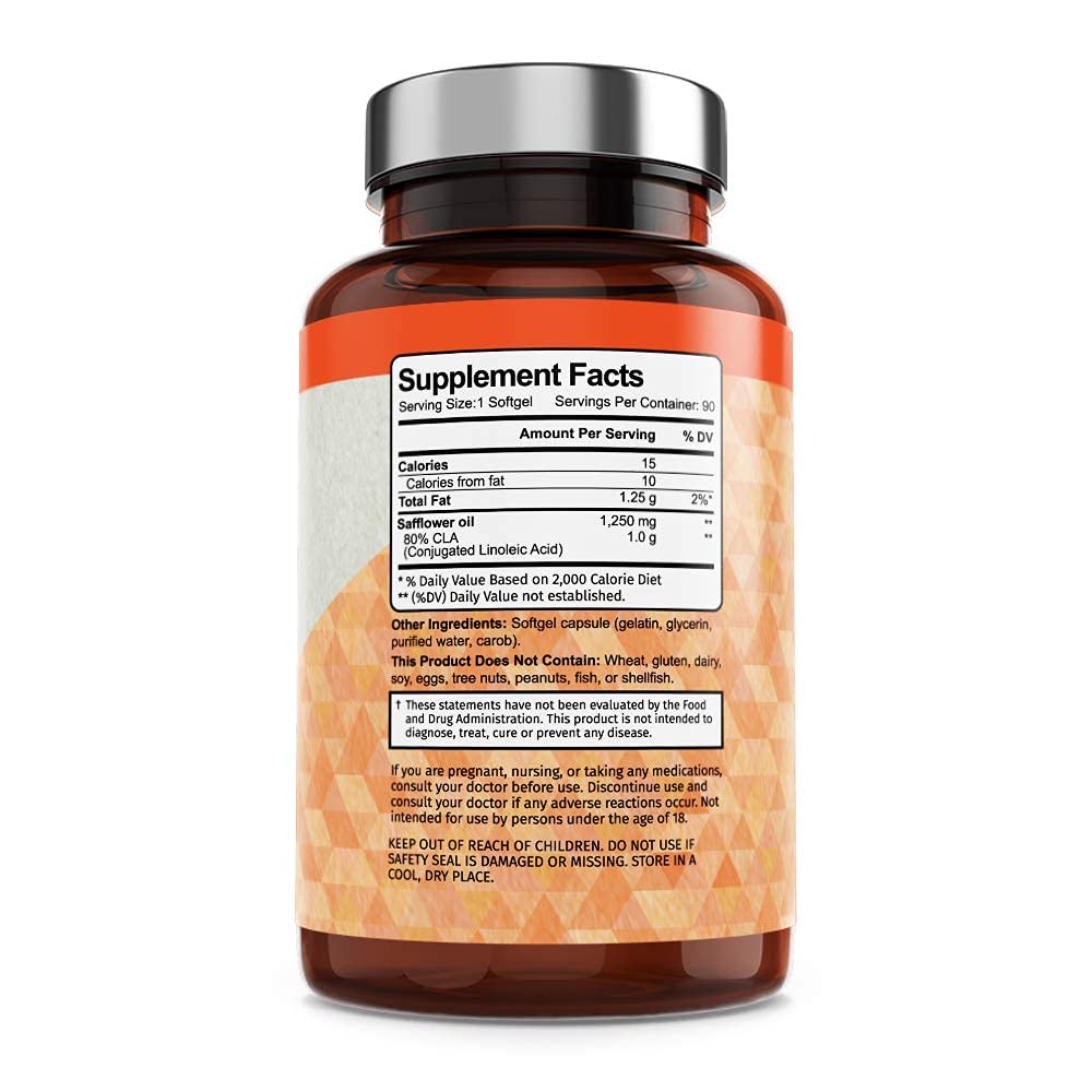 Vitamin Bounty CLA 1250mg - Conjugated Linoleic Acid, CLA for Women and Men, CLA Pills Vitamin BountyBuy Supplements Australia