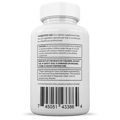Justified Laboratories (2 Pack) Fungus Clear 1.5 Billion CFU Probiotic Pills 120 Capsules Justified LaboratoriesBuy Supplements Australia