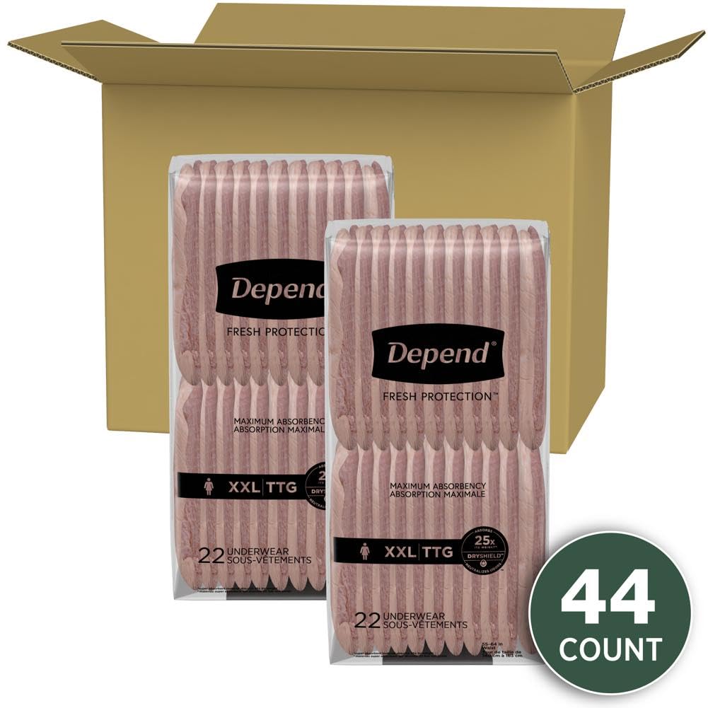 Depend Fresh Protection Adult Incontinence Underwear for Women DependBuy Supplements Australia