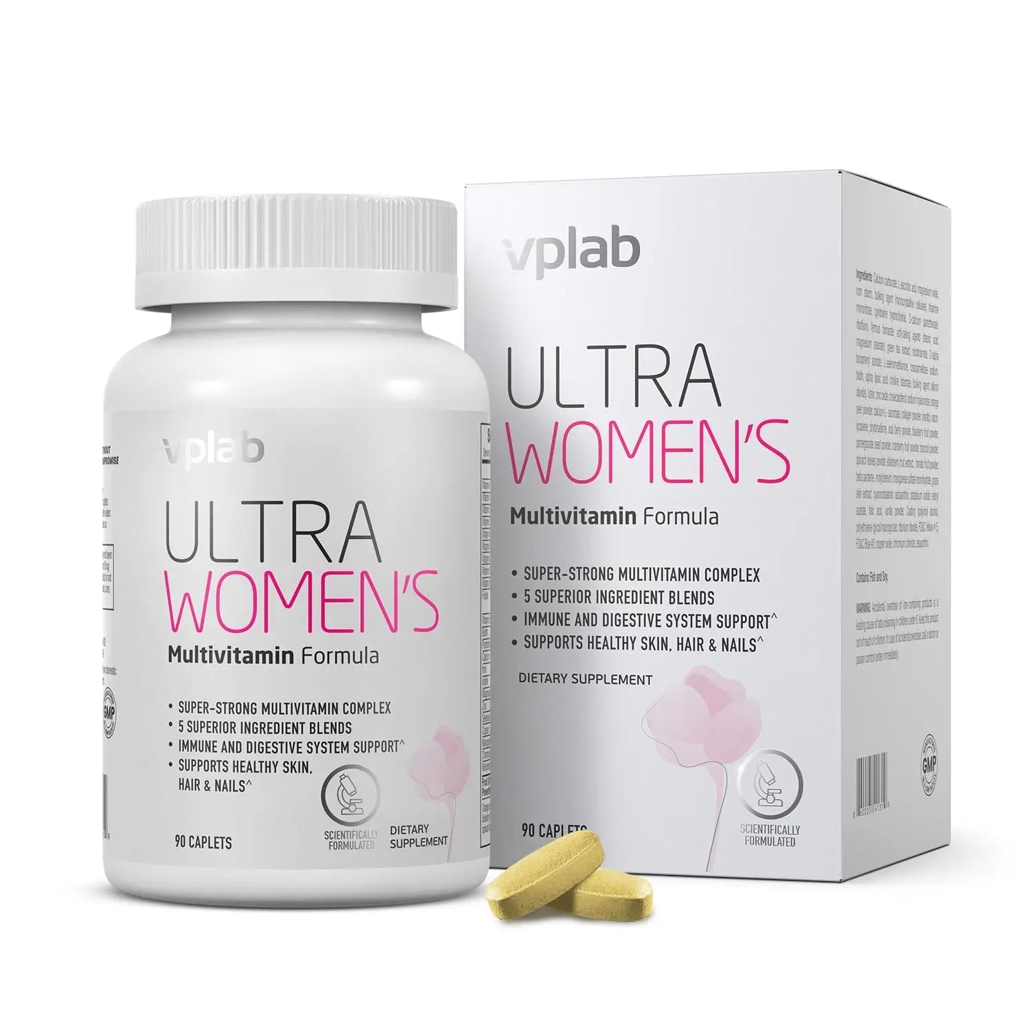 VPLab Ultra Women's Multivitamin Formula - Supplement for Hair, Skin & Nails with Biotin, Iron, Vitamin B, D, C & Zinc, Folate vplab nutritionBuy Supplements Australia