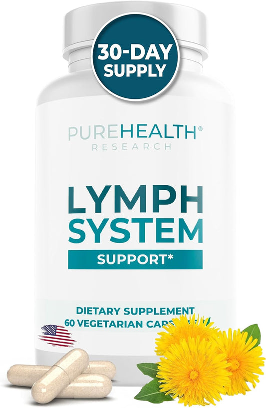 PUREHEALTH RESEARCH Lymph System Support Supplement - Lymphatic
