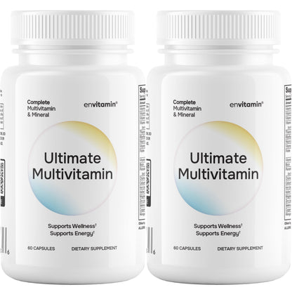 envitamin Ultimate Multivitamin Multimineral and Superfood with 42 Fruit and Vegetable Blend, 60 Count (Ultimate 2 Pack) envitaminBuy Supplements Australia