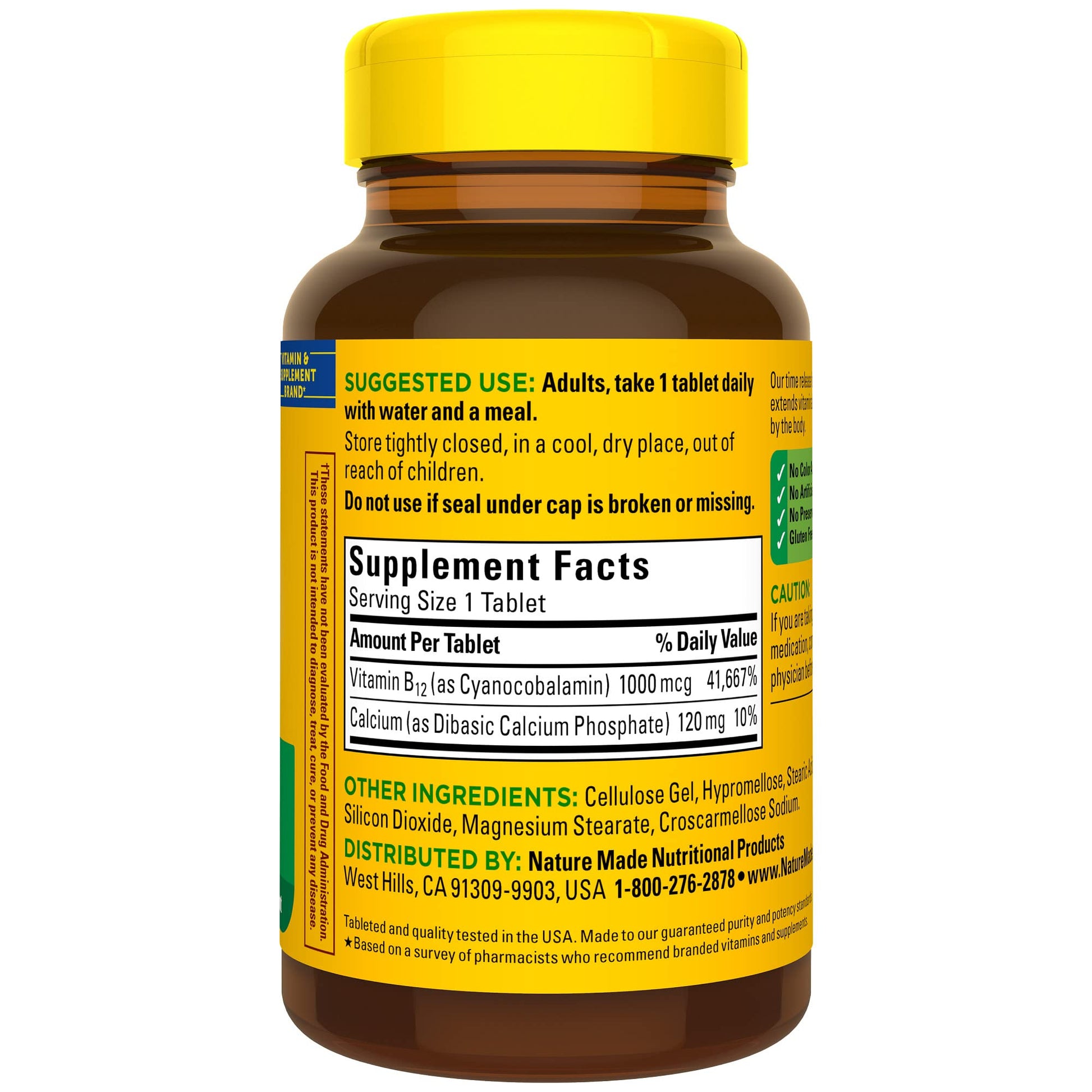 Nature Made Vitamin B12 1000 mcg, Dietary Supplement For Energy Metabolism Support Nature MadeBuy Supplements Australia