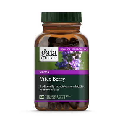 Gaia Herbs Vitex Berry (Chaste Tree) - Supports Hormone Balance & Fertility Gaia HerbsBuy Supplements Australia