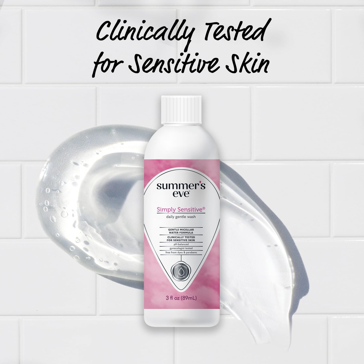 Summer's Eve Simply Sensitive Daily Gentle All Over Feminine Body Wash, Removes Odor Summer's EveBuy Supplements Australia