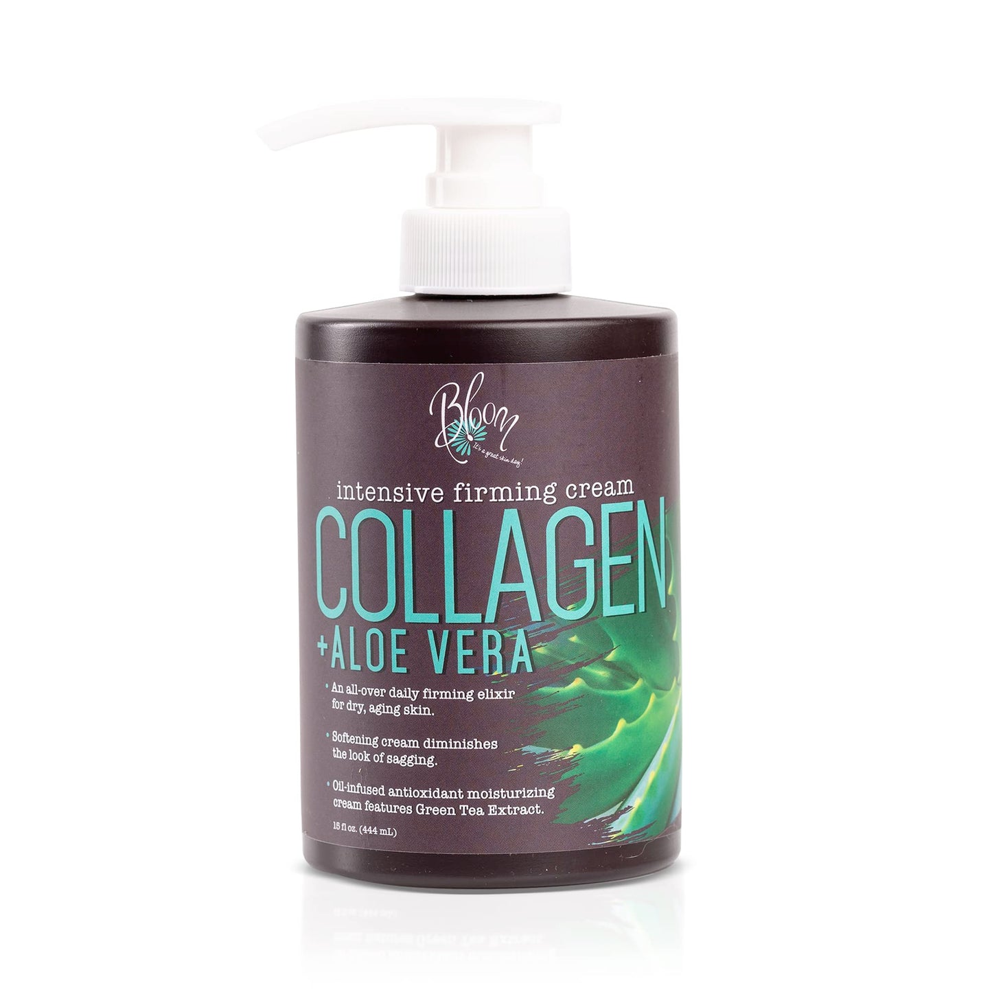 BLOOM Collagen Cream + Aloe Vera Moisturizer Body Lotion & Face Cream | Dry Skin BLOOM IT'S A GREAT SKIN DAY!Buy Supplements Australia