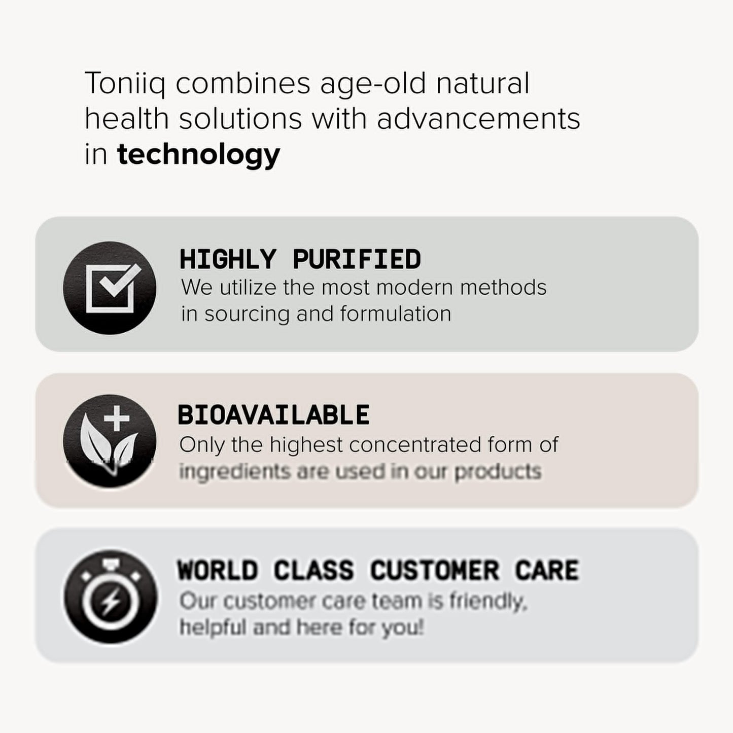 Toniiq 200 Billion CFU Probiotic Supplement 30 Verified Third-Party Tested Strains - Fully Shelf-Stable Probiotics Formula