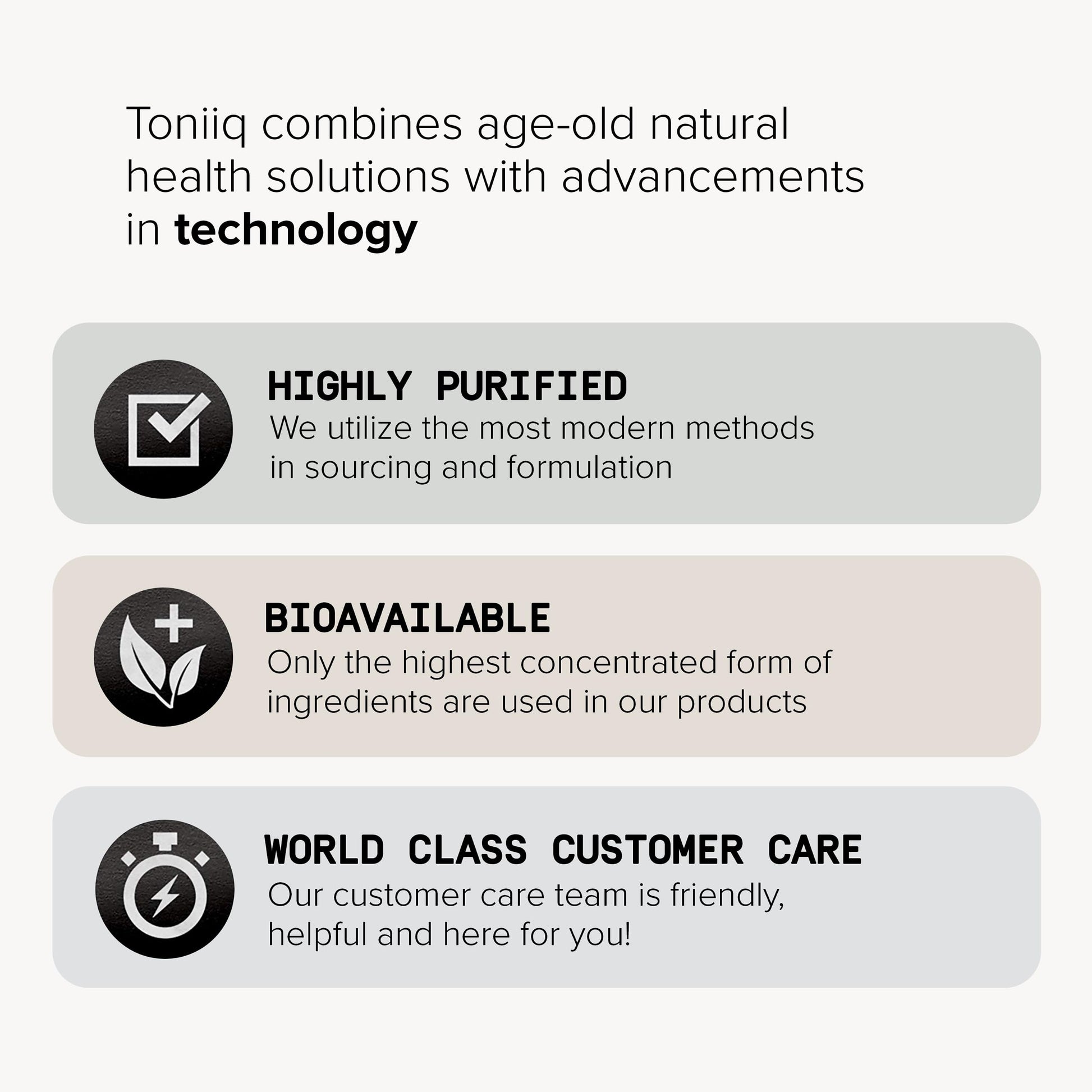 Toniiq Triple-Strength 600mg Rhodiola Rosea - 120 Capsules - 5% Salidroside Concentrat ToniiqBuy Supplements Australia