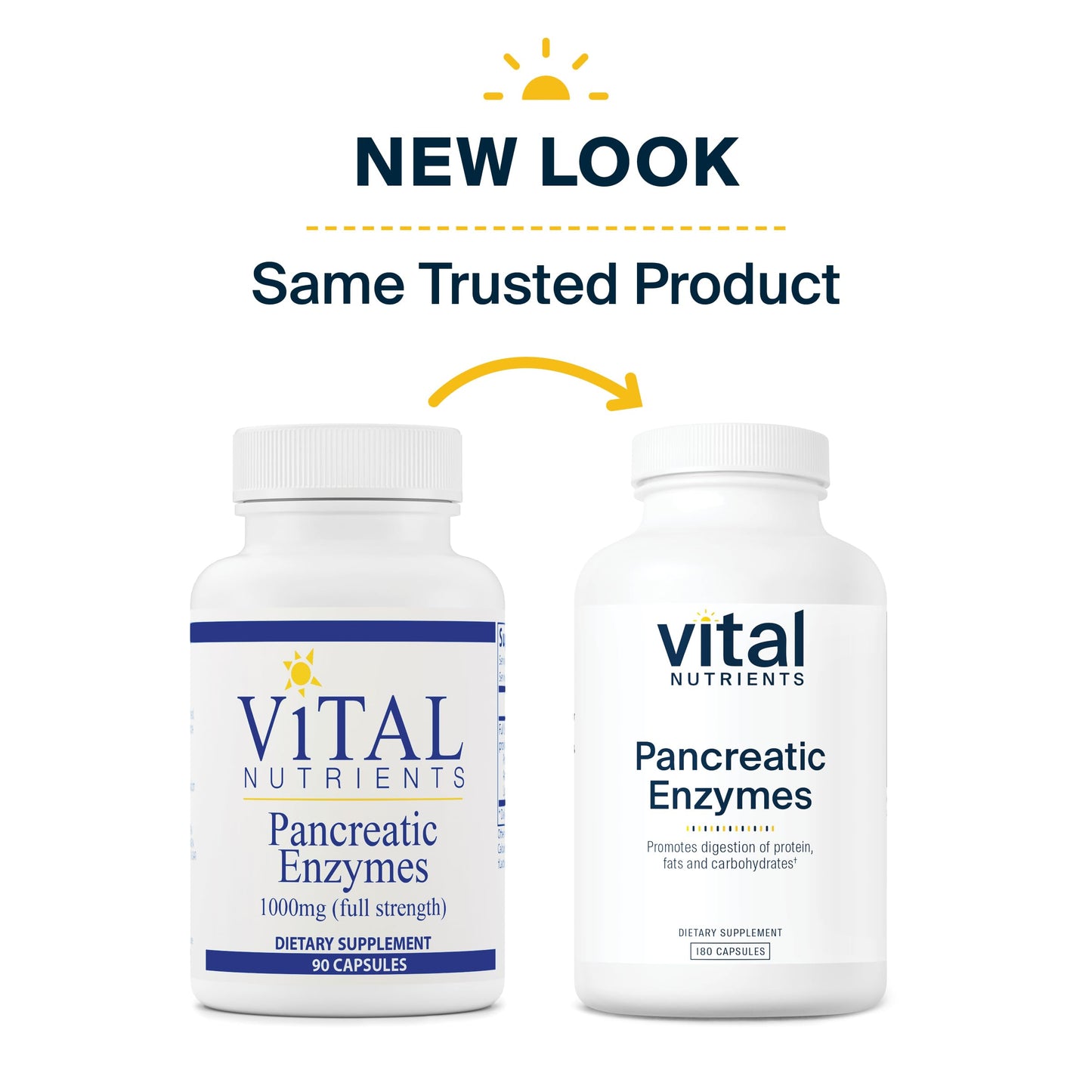 Vital Nutrients Pancreatic Enzymes 1000mg (Full Strength) | Pancreatin Digestion Supple Vital NutrientsBuy Supplements Australia