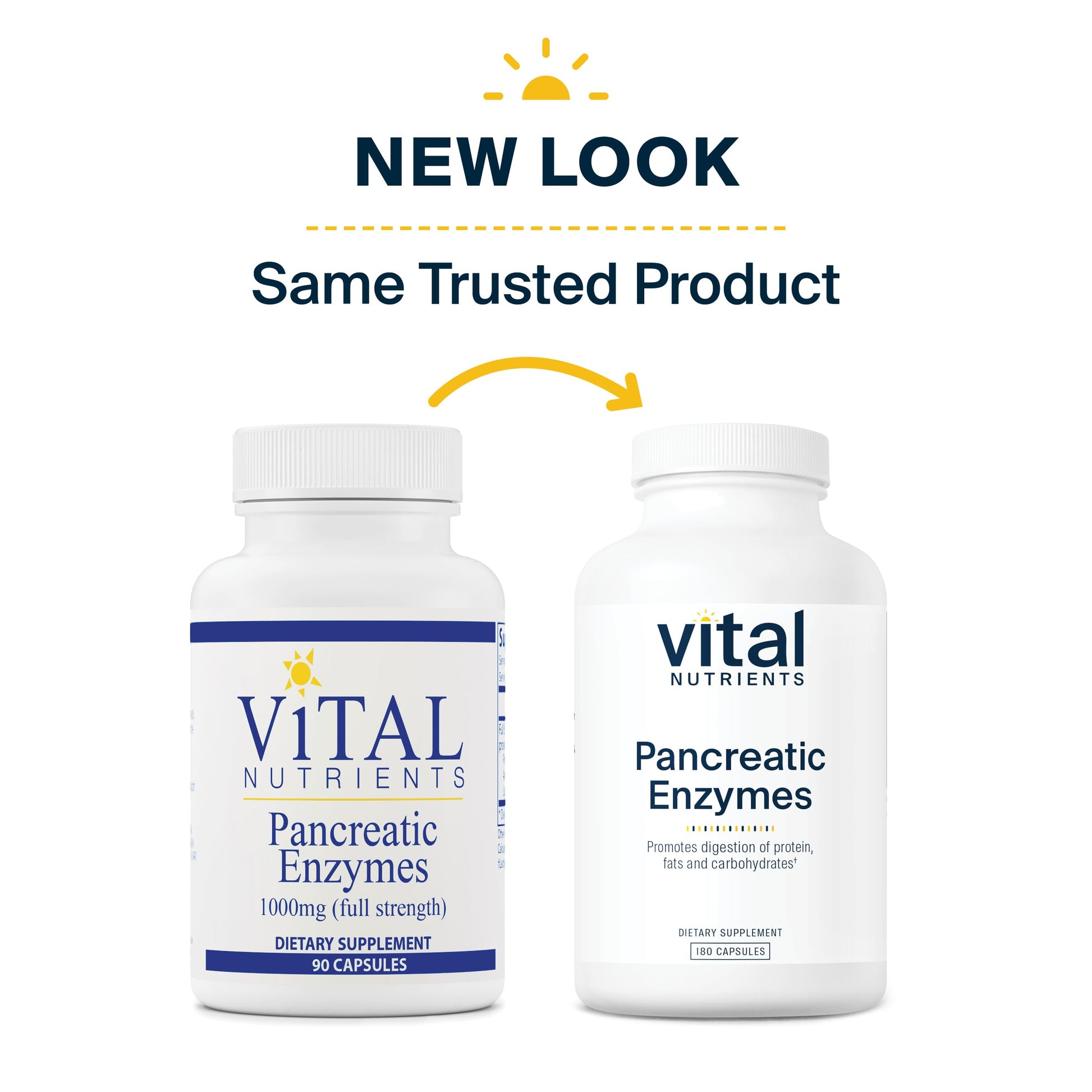 Vital Nutrients Pancreatic Enzymes 1000mg (Full Strength) | Pancreatin Digestion Supple Vital NutrientsBuy Supplements Australia
