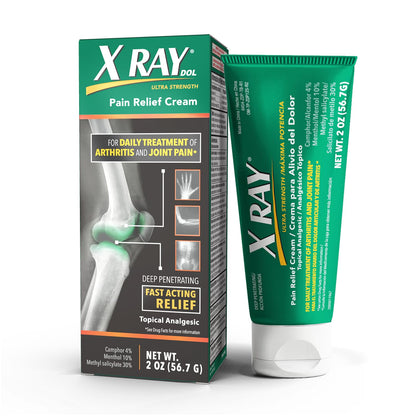 X Ray Dol Topical Arthritis Pain Reliever Cream, for Daily Joint & Muscle Pain, Full Prescription Strength, Fast-Acting Relief, 2 Ounces X Ray DolBuy Supplements Australia